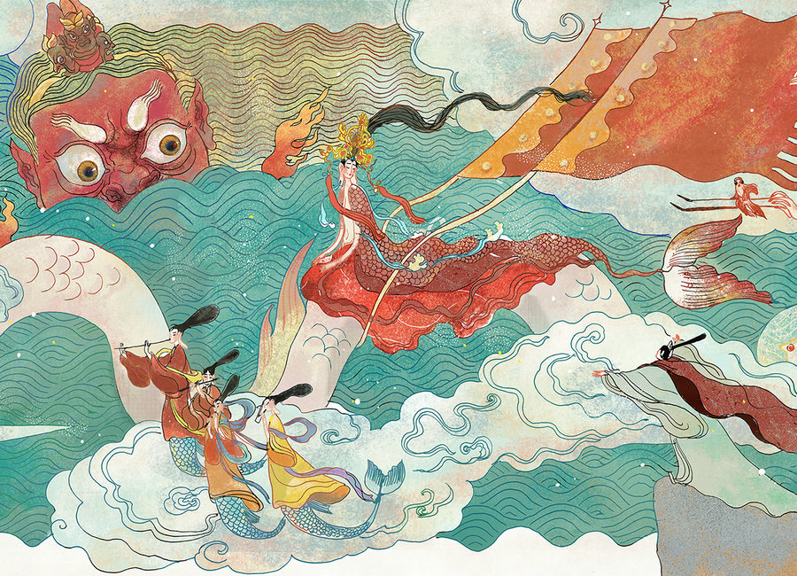 Young illustrator re-imagines Chinese poetic prose