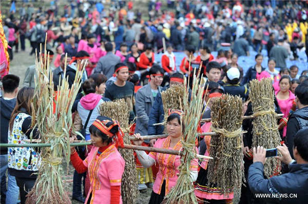 People of Yao ethnic group celebrate Panwang Festival