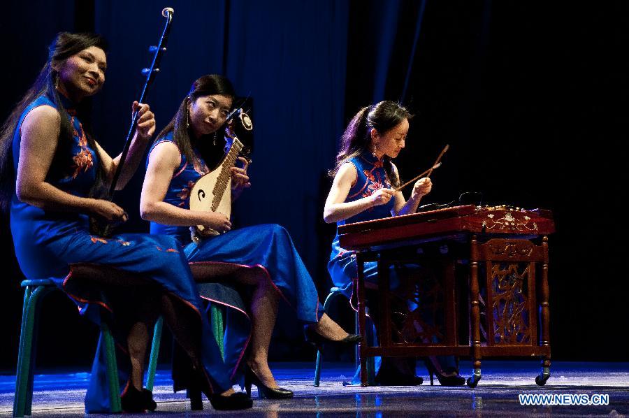 Musicians take part in Gala Concert to celebrate Chinese New Year in Chile