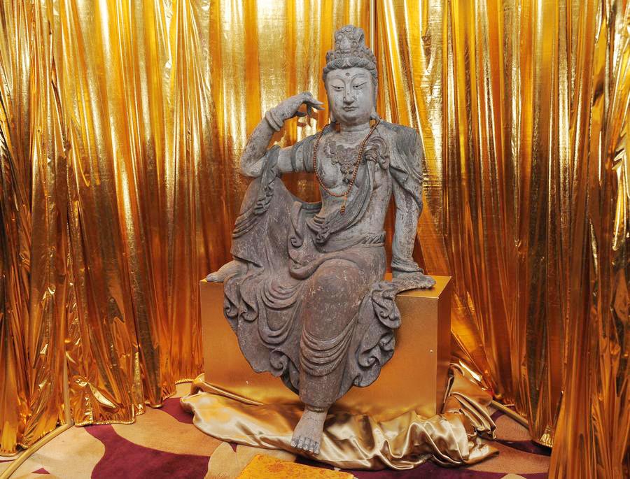 Tang Dynasty Bodhisattva statue returned to China