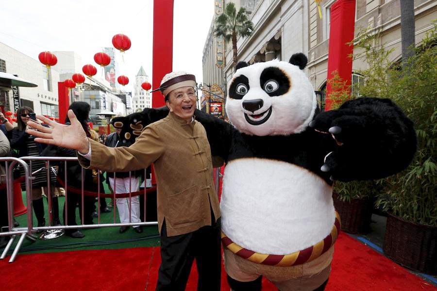 <EM>Kung Fu Panda 3</EM> premieres in California