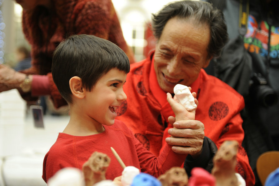 People attend Family Day to celebrate Chinese New Year in Washington