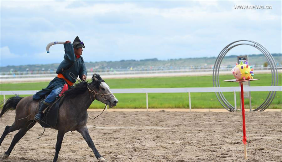 Traditional Sebin festival held in North China's Inner Mongolia