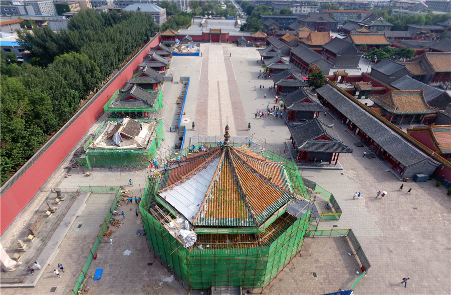 Shenyang Imperial Palace gets a facelift