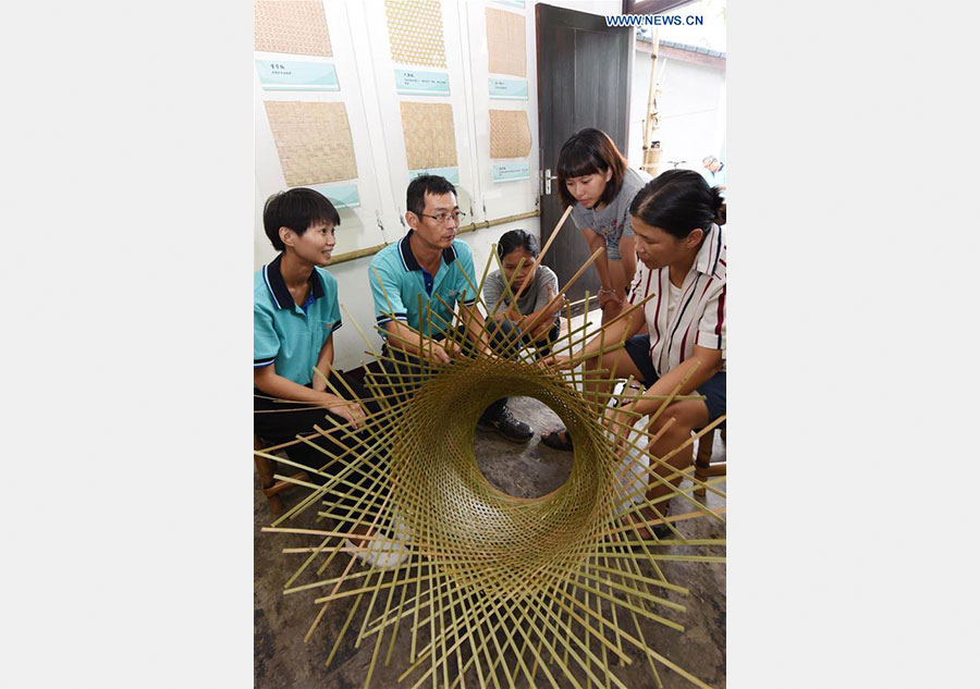 Bamboo weaving in SE China's Taiwan