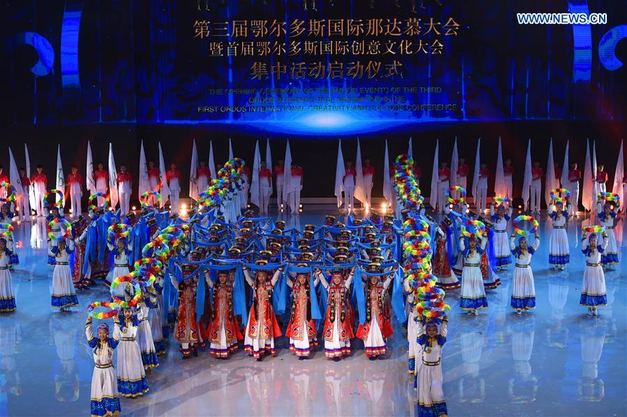 Third Ordos Int'l Nadam Fair kicks off in N China