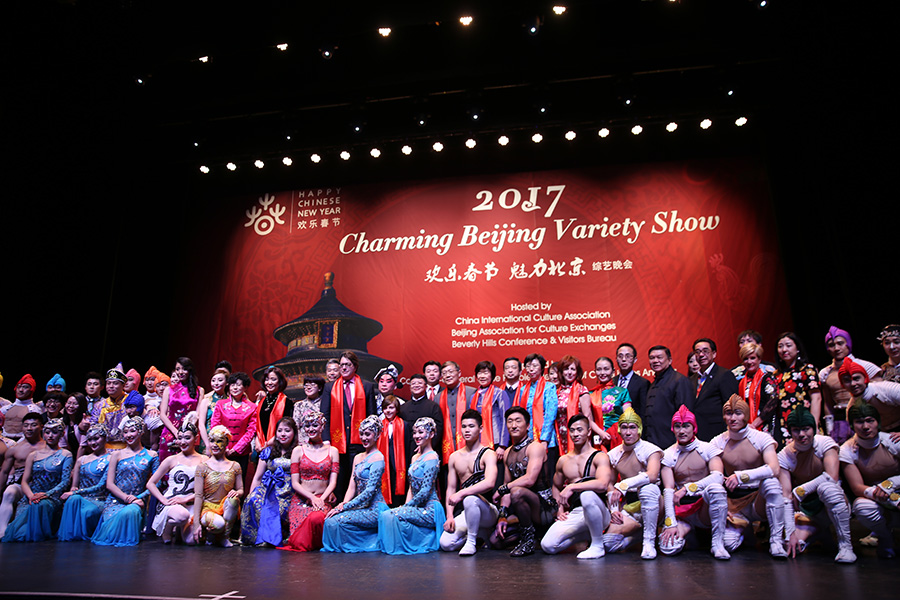 Beijing hosts Spring Festival show in Beverly Hills, US