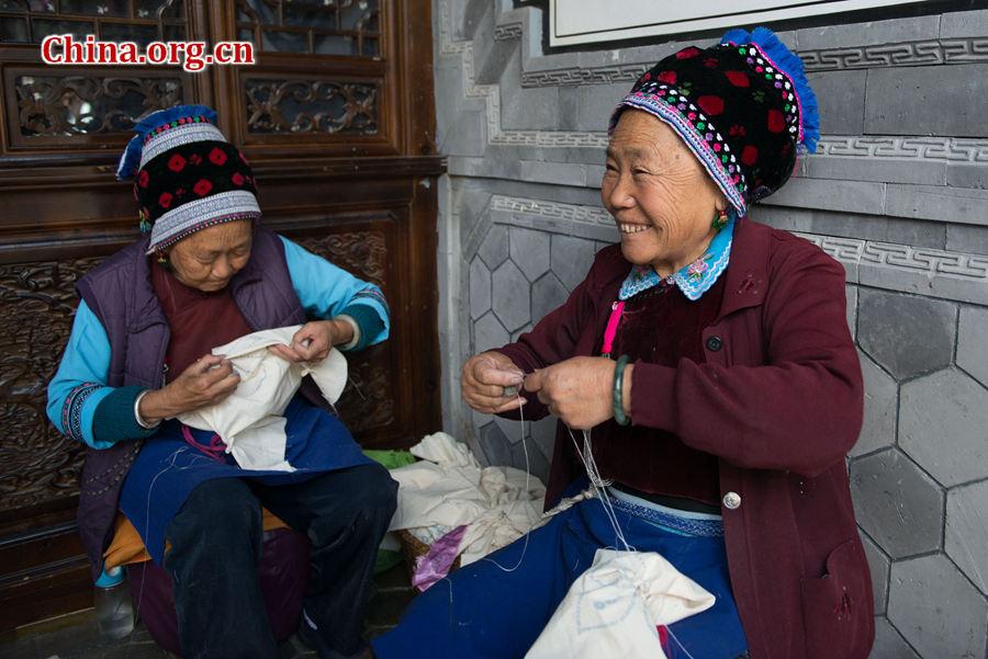 Tie-dyeing techniques of Bai ethnic group