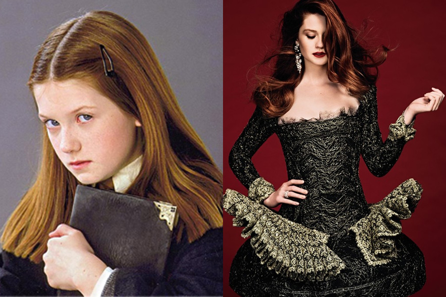 Now and then: Stars of Harry Potter