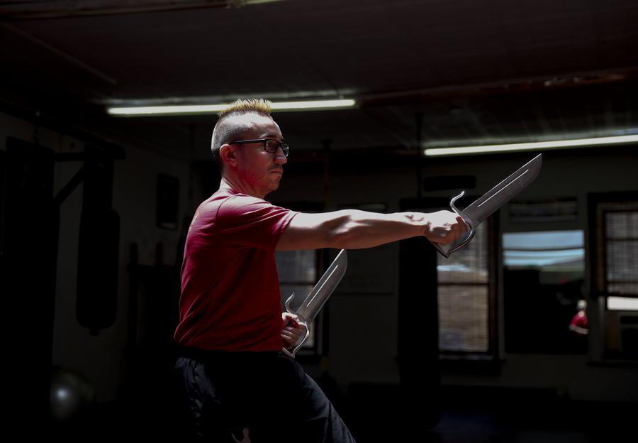 Chinese kung fu lover promotes Wing Tsun in US