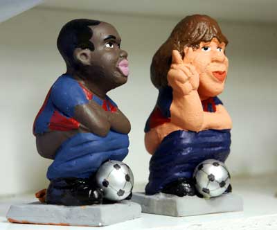 Caganers sold during Christmas season