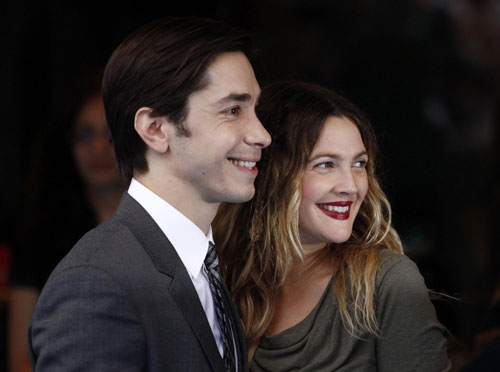 Drew Barrymore and Justin Long attend UK premiere of film 'Going the Distance' in London