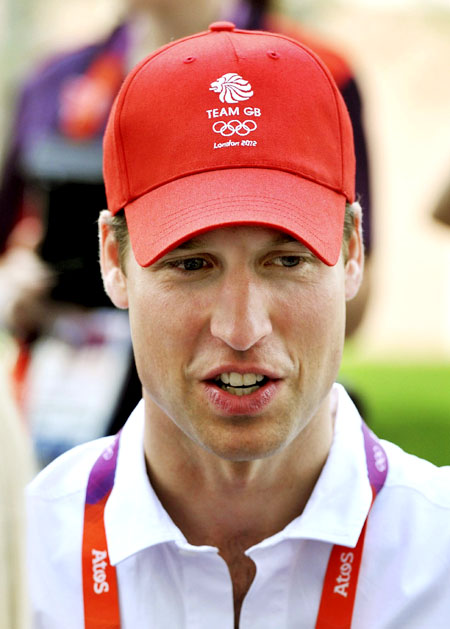 Prince William and Kate cheer at Olympics