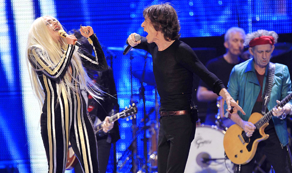 Lady Gaga joins Rolling Stones to perform