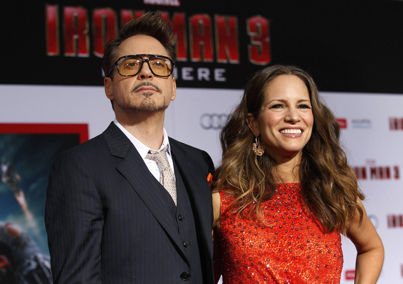 'Iron Man 3' premieres in Hollywood