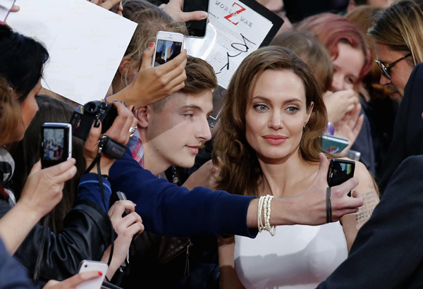 Brangelina promotes 'World War Z' in Berlin