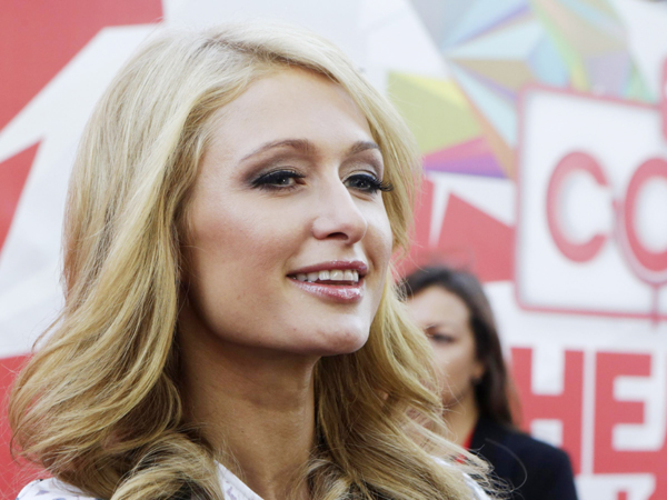 Paris Hilton arrives at 'Comedy Club' in Jurmala