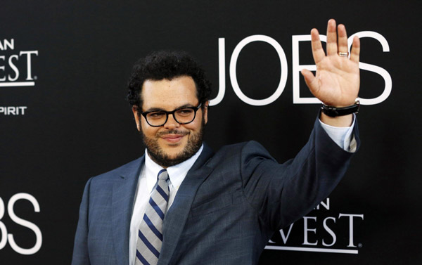 Ashton Kutcher at LA premiere of 'Jobs'