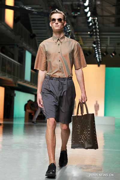 Men's fashion week held in Milan