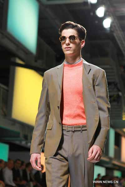 Men's fashion week held in Milan