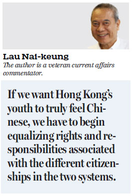 Bringing Hong Kong youth on board calls for more equal treatment