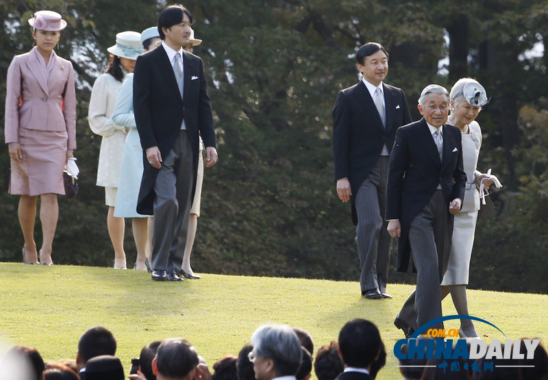 日本天皇夫婦開辦秋季游園會 會見八旬珠峰征服者（組圖）