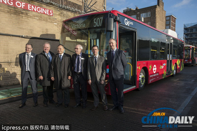 倫敦公交系統首度配置純電動車 系中國比亞迪制造