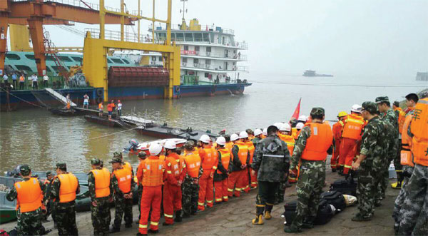 River cruise ship with 458 sinks