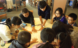 Chinese youths show talent at the UN