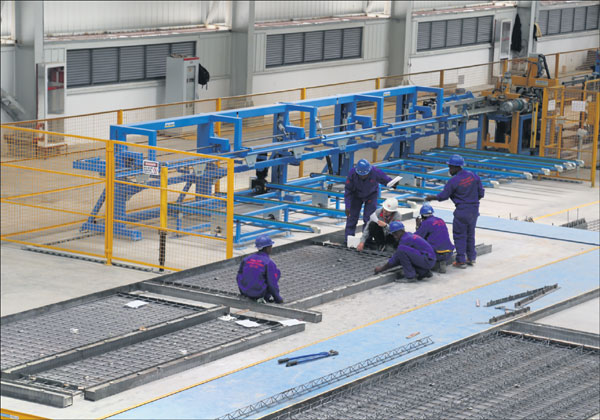 Factory set to produce precast building materials in Kenya