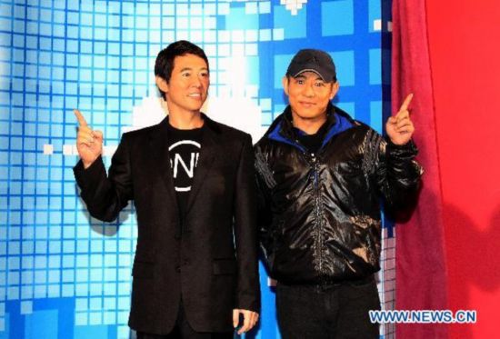 Chinese Kungfu star Jet Li's wax figure unveiled in Shanghai