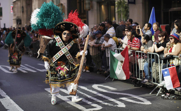 Hispanic Day Parade held in NY