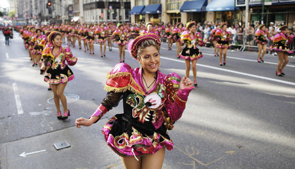 Hispanic Day Parade held in NY