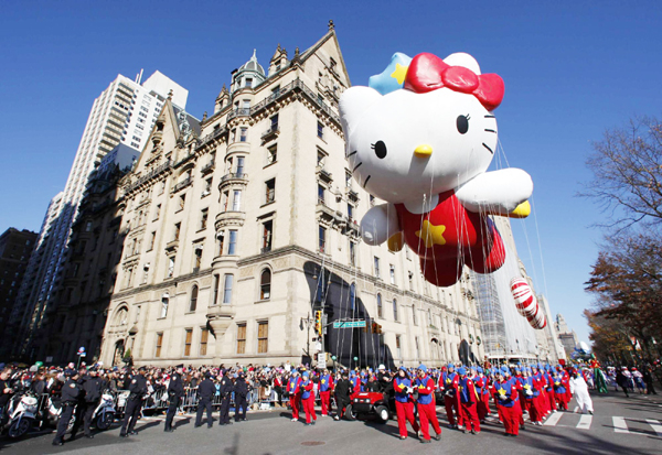 85th Macy's Thanksgiving day parade in New York