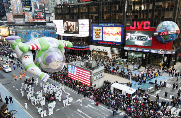 85th Macy's Thanksgiving day parade in New York