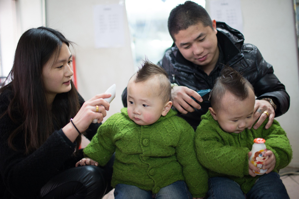 Chinese haircuts for good luck