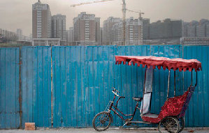 Memorize the old Beijing with painting brush