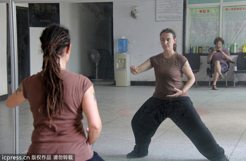 UK woman fulfills tai chi China dream