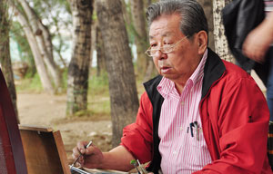 Inheriting traditional tin pot technique