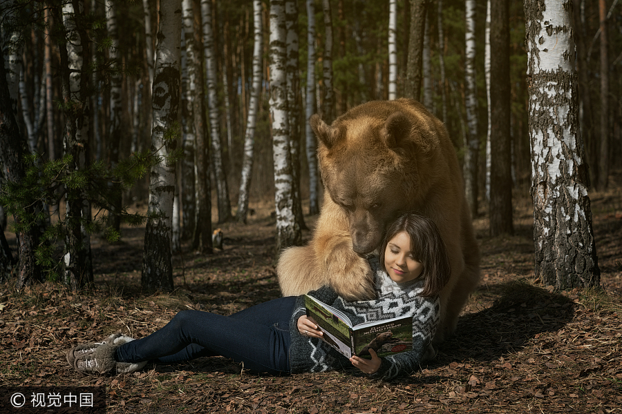 Beauty and beasts: Photo shoot in the wild