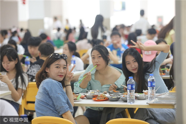 Last but best dinner for graduates in Jilin