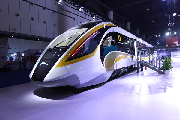 China's CRRC unveils Sanxingdui-themed self-driving train