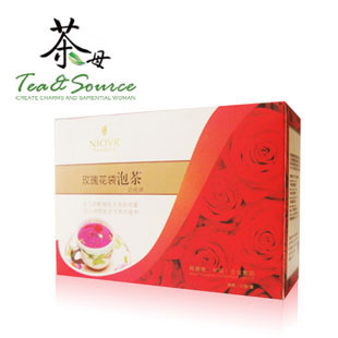 Bagged Rose Steeped Tea