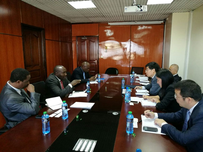 Zhang Junkuo visits Ethiopia and Kenya