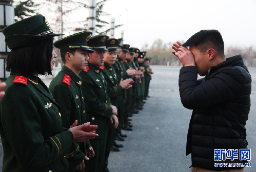 Gansu veterans retire from military