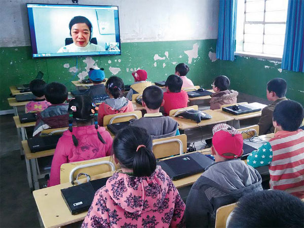 Where teachers are scarce, internet fills gap