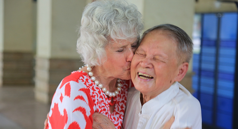 American prisoner of war reunited with Chinese rescuer after 71 years