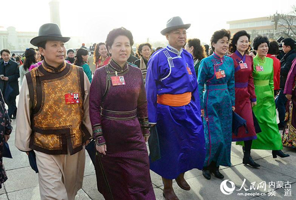 Inner Mongolia delegates to National People's Congress in Beijing