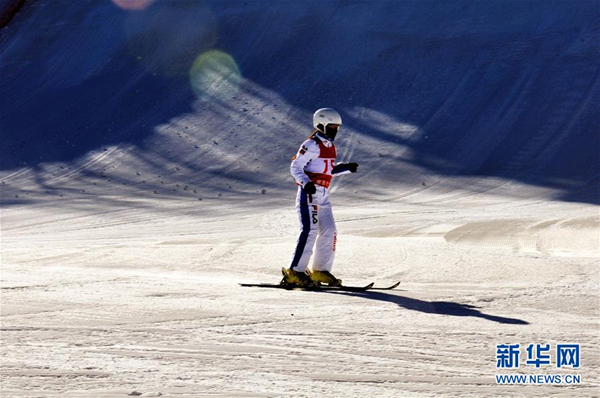 National freestyle skiing aerials championship