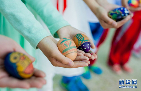 Hohhot primary school greets 'the Beginning of Summer'